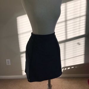 Blue Pencil Skirt